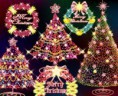 Graphic : Christmas Glowing Vector Design